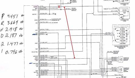 ford taurus engine sensor wiring diagram