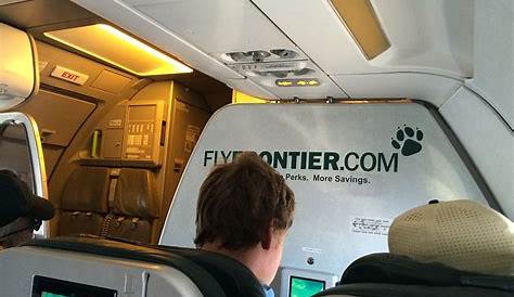 frontier seating chart f9