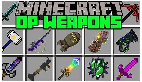 weapons mod minecraft