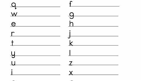 esl alphabet pronunciation worksheet