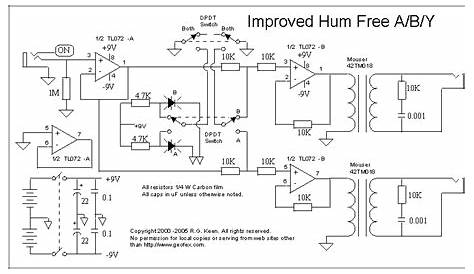 ABY pedal - schematic? | Harmony Central
