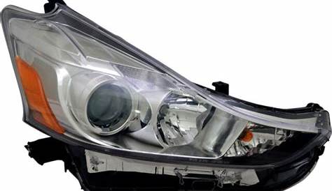 2017 toyota prius headlight