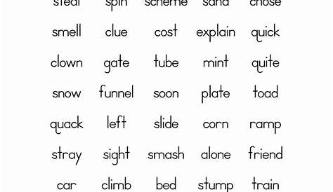 worksheet on long vowel sounds grade 3