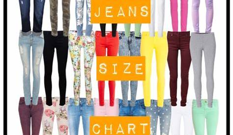 good american jeans size chart