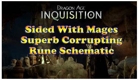 dragon age inquisition rune schematics