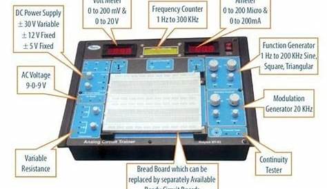 digital trainer kit circuit diagram