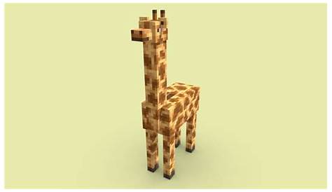 giraffes in minecraft