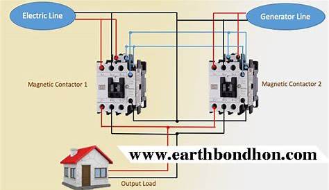 2 pole changeover switch wiring diagram - Wiring Diagram