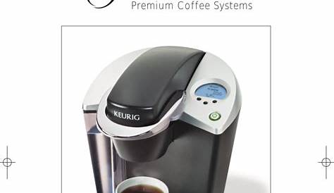 PDF manual for Keurig Coffee Maker B50