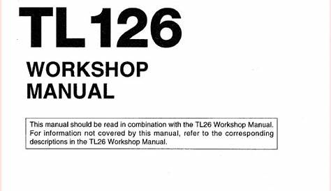 takeuchi tl130 owners manual