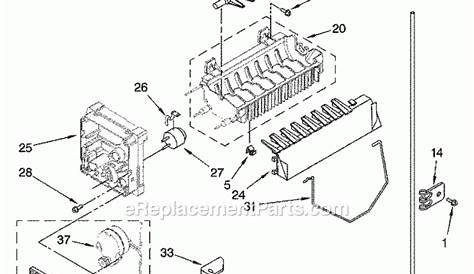 Whirlpool Refrigerator Ice Maker Parts Diagram | Reviewmotors.co