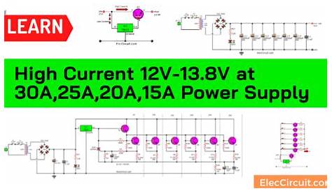 20a power supply circuit diagram