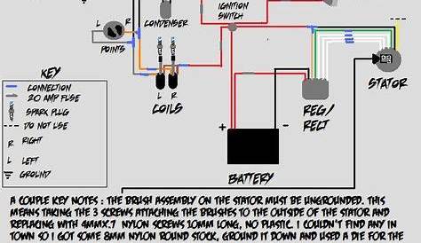 motorcycle rectifier schematic diagram