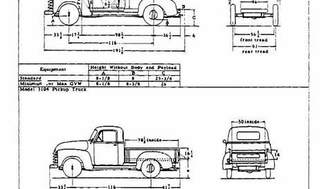 Advance Design Chevrolet truck measurements | Classic trucks, Chevy trucks, Chevy