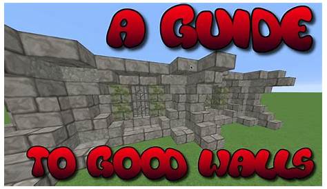 How To Make Walls in Minecraft | AWESOME MINECRAFT WALLS | Minecraft