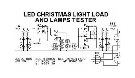 christmas lights wiring schematic