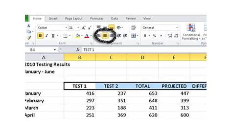 How To Center Contents Horizontally In Excel? - PostureInfoHub