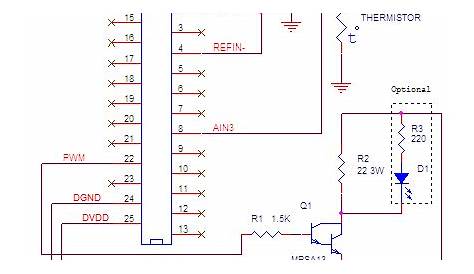 PID Temperature Control circuit schematic