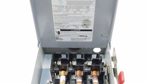 siemens fusible disconnect switch
