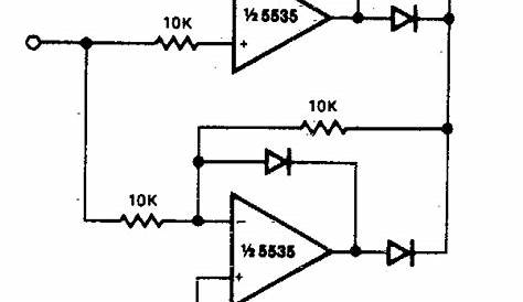 Precision full wave Rectifier Circuit Diagram | Super Circuit Diagram