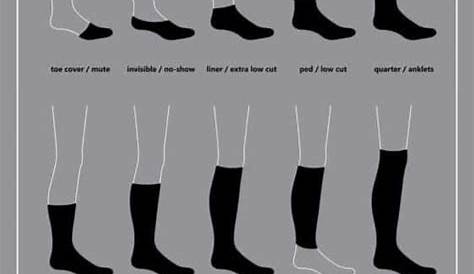 actual size socks for men