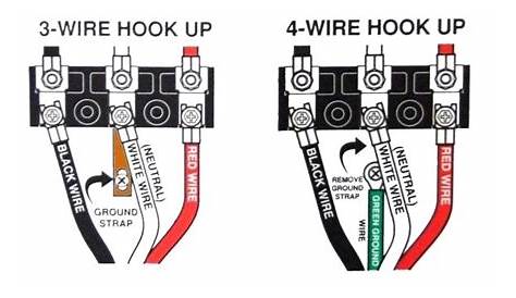 four prong plug wiring diagram