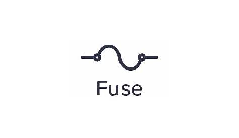 fuse symbol in single line diagram