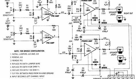 HIGH_POWER_CAR_AUDIO_AMPLIFIER - Amplifier_Circuit - Circuit Diagram