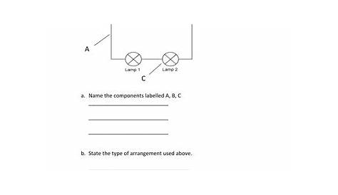 series circuit worksheets answers