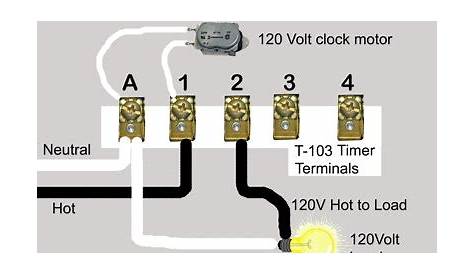 How to wire T103 timer