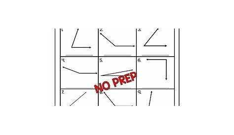 measuring angles worksheet works