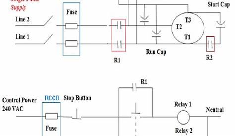 electrical control circuit diagram