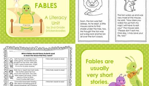 Aesop's Fables: A Literacy Unit | Aesops fables, Fables, Common core