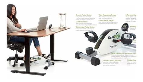 Add the DeskCycle 2 Under Desk Exercise Bike to your office setup for