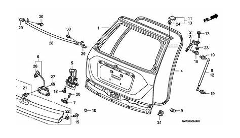 honda accord body parts