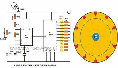 roulette wheel circuit diagram