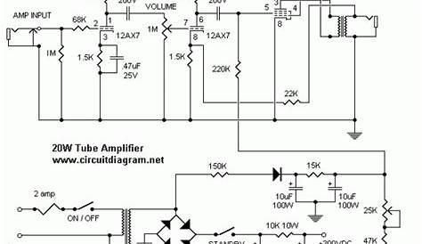 low voltage tube amp schematic