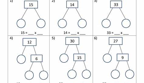 ️Factor Tree Method Worksheet Free Download| Goodimg.co