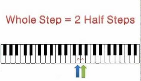 half steps and whole steps worksheets answers