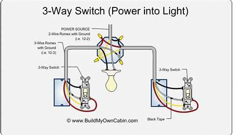 wiring light switch 3 way