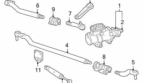 ford truck steering system diagram