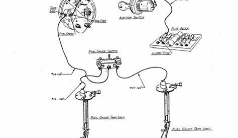 auto fuel gauge wiring diagram