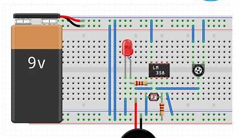 ldr projects circuit diagram