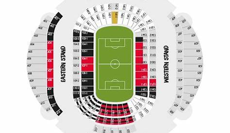 Stadium Australia Seating Plan - Seating plans of Sport arenas around the World