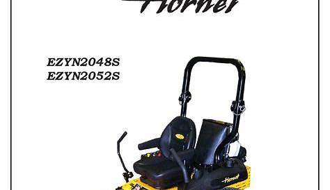 EVERRIDE HORNET EZYN2048S OPERATOR'S & PARTS MANUAL Pdf Download