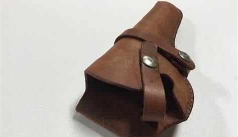 Hunter Holster Style No. 1100 Size No. 37 RH Brown