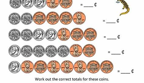 Counting Money Worksheets 1st Grade