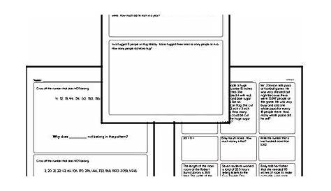 Free Fifth Grade Enrichment PDF Worksheets | edHelper.com