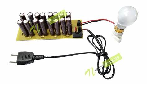 Ac to High Voltage DC Using Voltage Multiplier Circuit Project