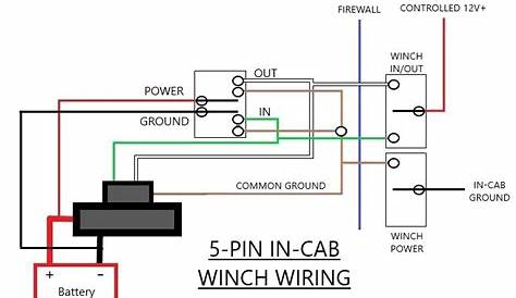 warn winch remote wiring diagram 3 wire